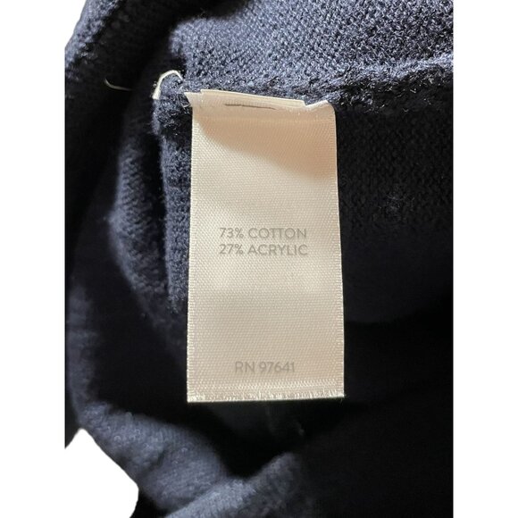 J. Jill Navy Blue Open Front Cardigan - Picture 3 of 4